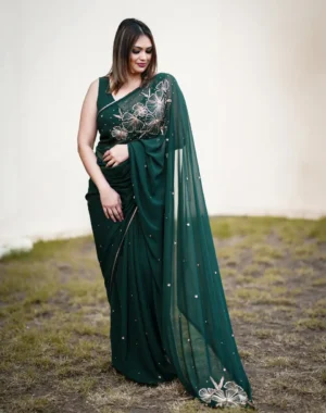 Embroidery Designer Sarees