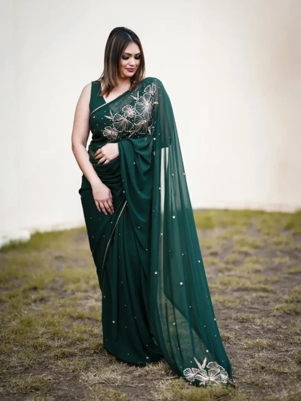 Embroidery Designer Sarees