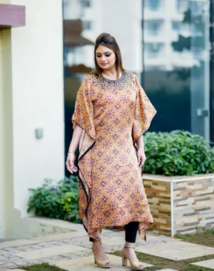 Premium Model Silk Kaftan